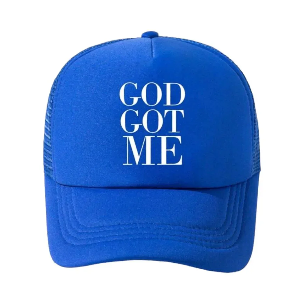 God Got Me Snapback Trucker Hat